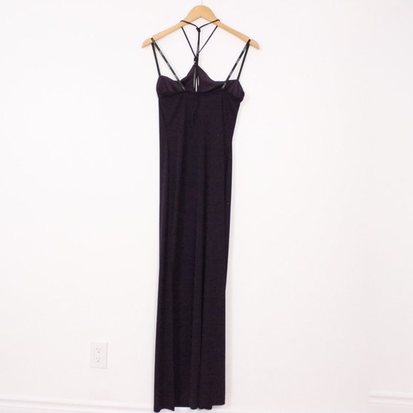 *Lori Ann Montreal Purple Strapless Formal Maxi Dress - Picture 6 of 9